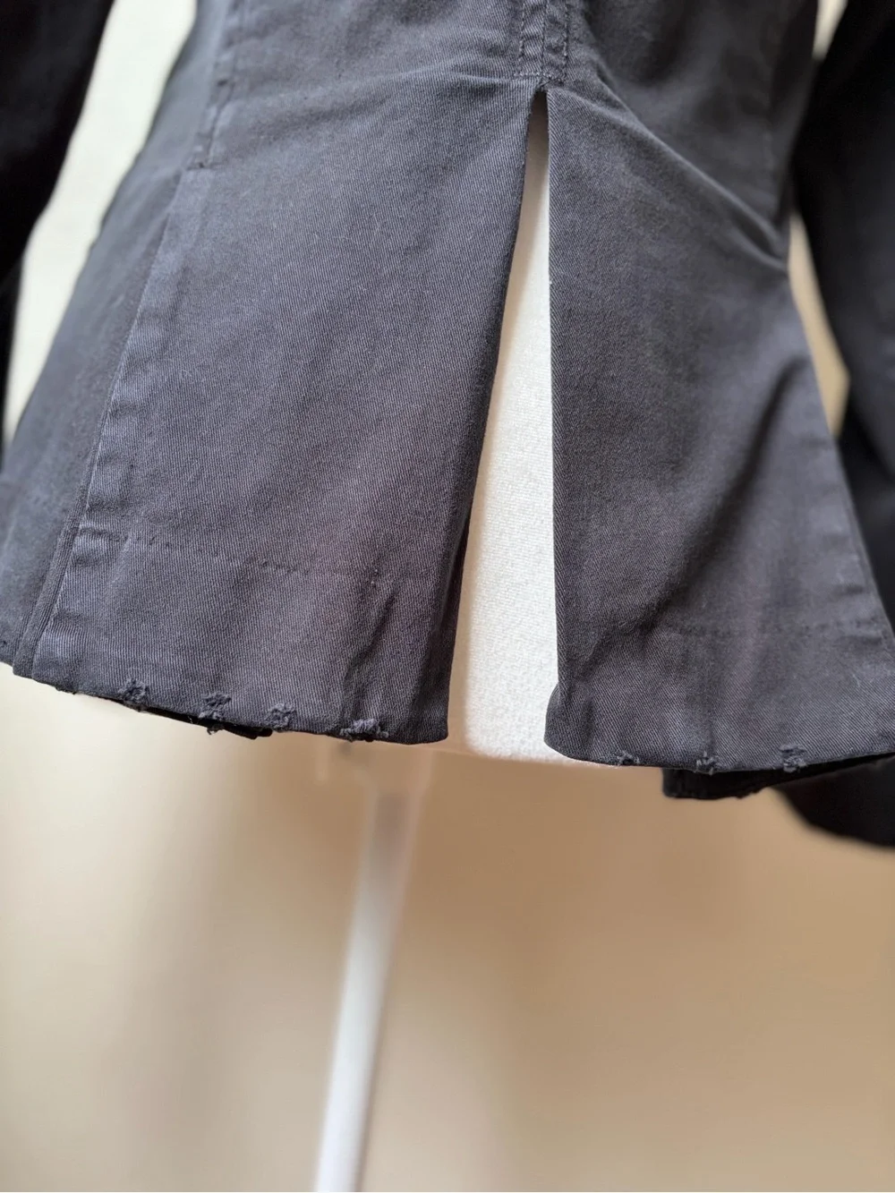 Free People Black Military Button Blazer Jacket XS